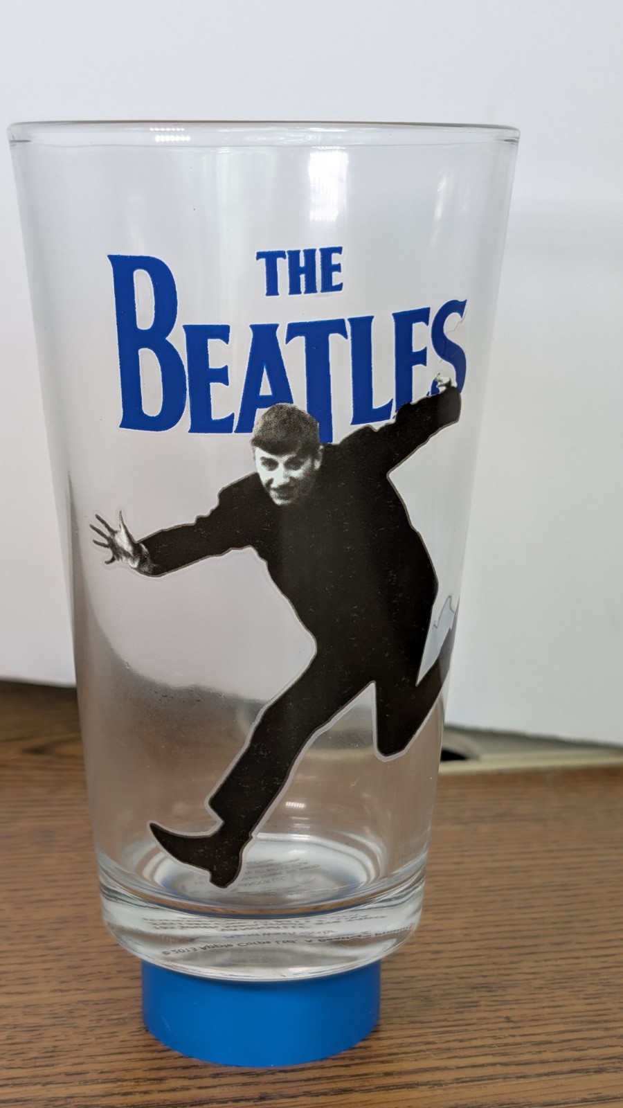 Beatles Collectors Series Jumping Pint Glass 4 Pack 2013 Apple Corps NOS