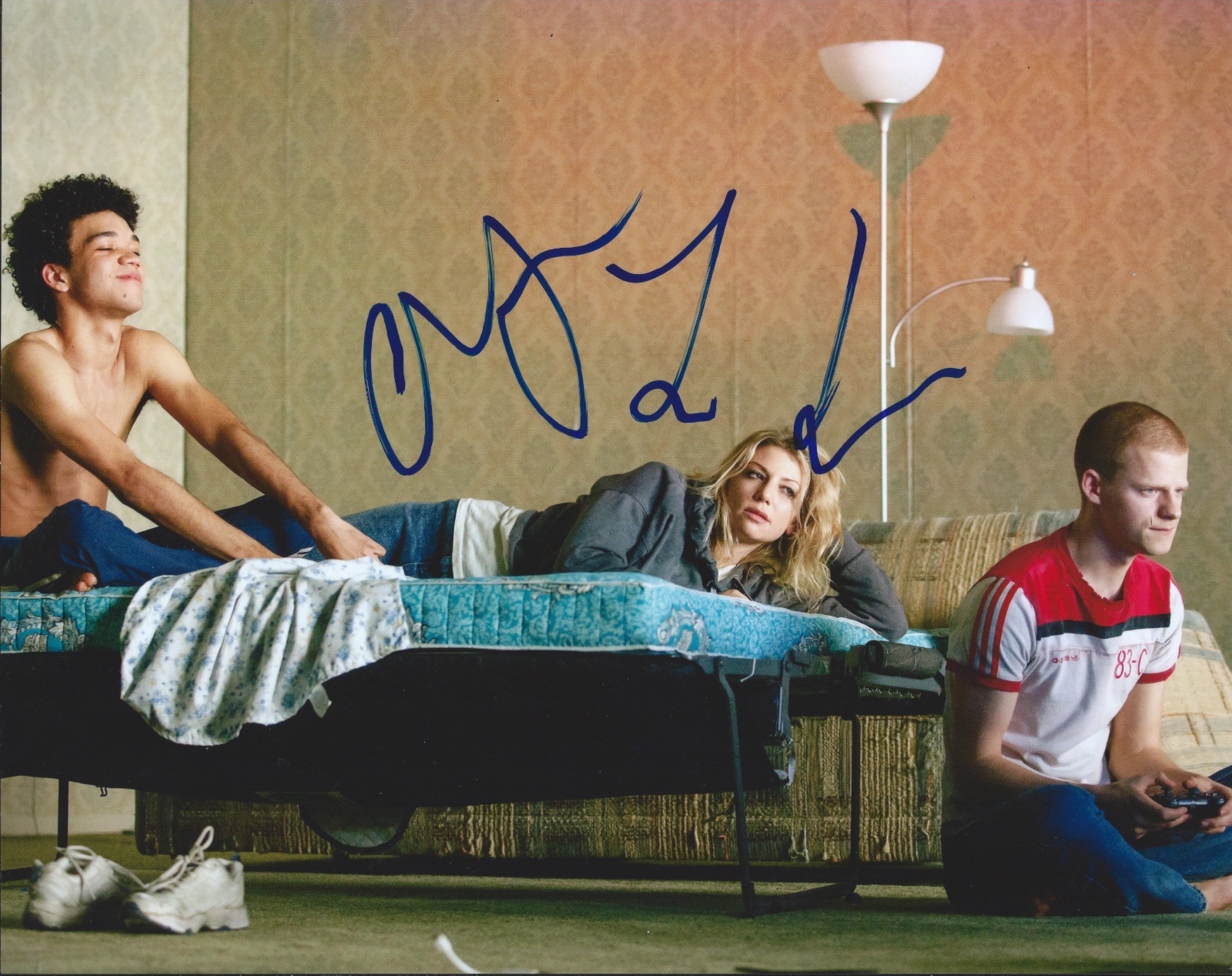 Lucas Hedges & Ari Graynor signed YEN 8×10 Photo Proof – Manchester By The Sea