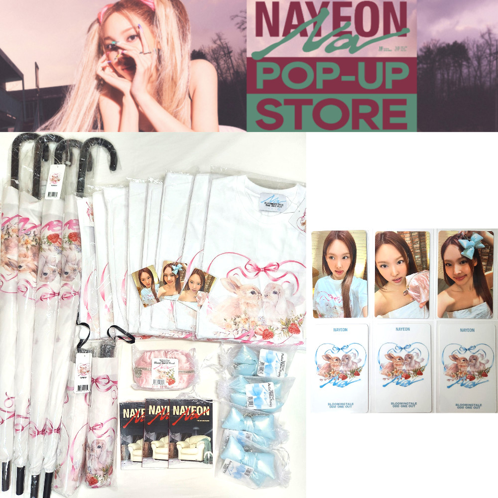 [ON HANDS] 2024 TWICE NAYEON POP UP OFFICIAL MERCH T SHIRTS