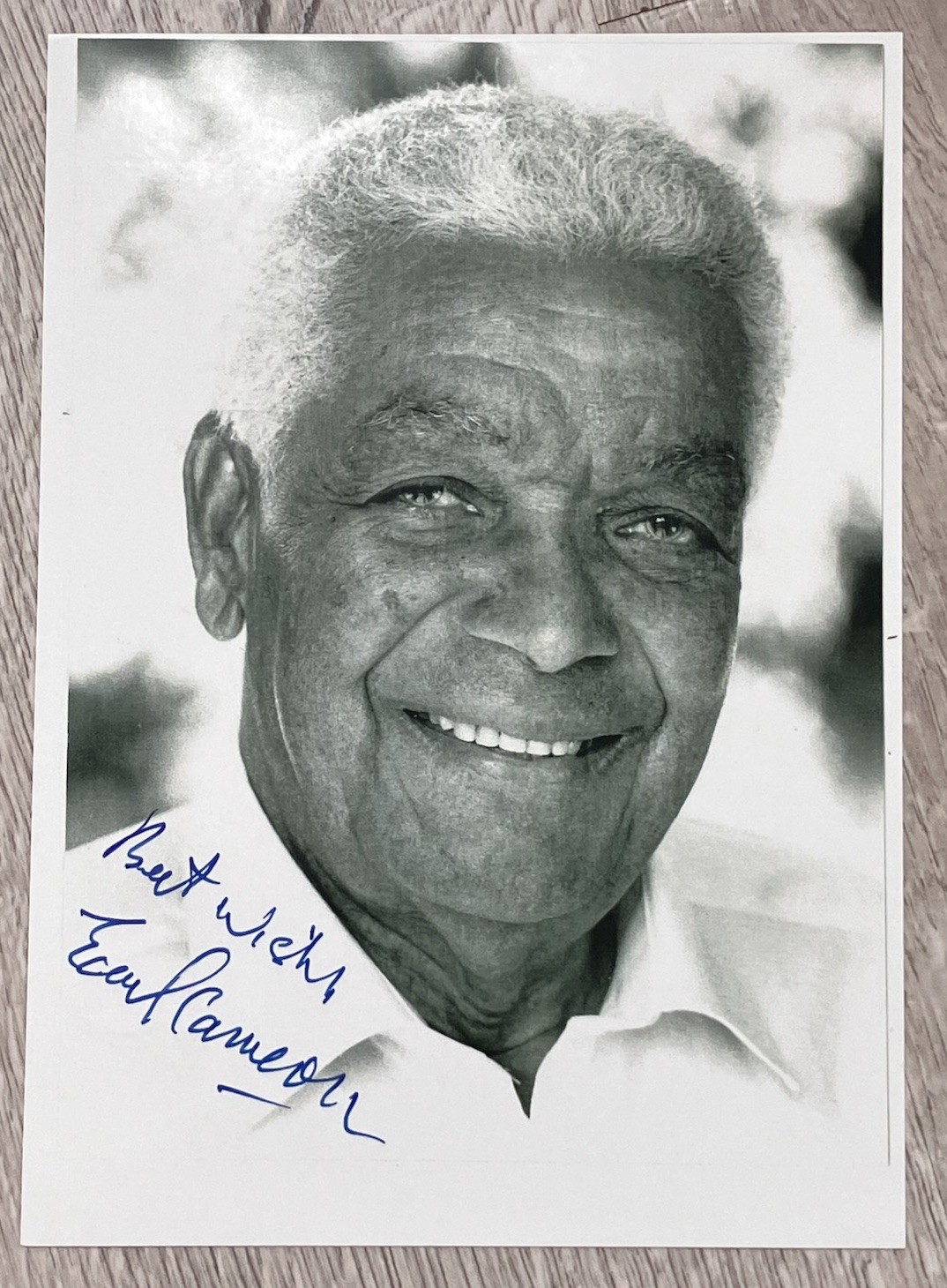 🔥 JAMES BOND 2 Earl Cameron “Pinder” Signed Autographed Photo & Letter Bundle