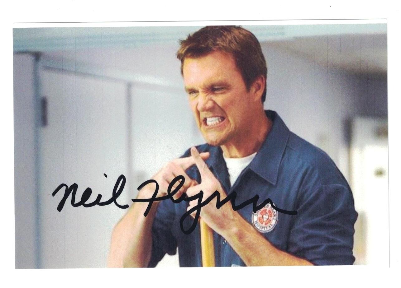 Neil Flynn Signed Autographed 4 x 6 Photo Actor The Middle D