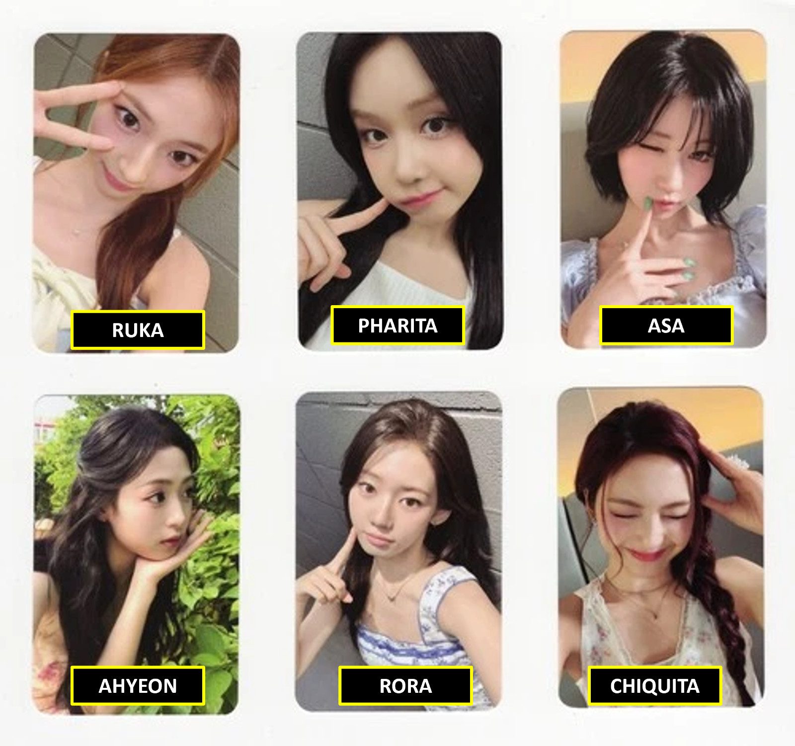 BABYMONSTER CHOOM MUSICKOREA LUCKY DRAW PHOTOCARD PC