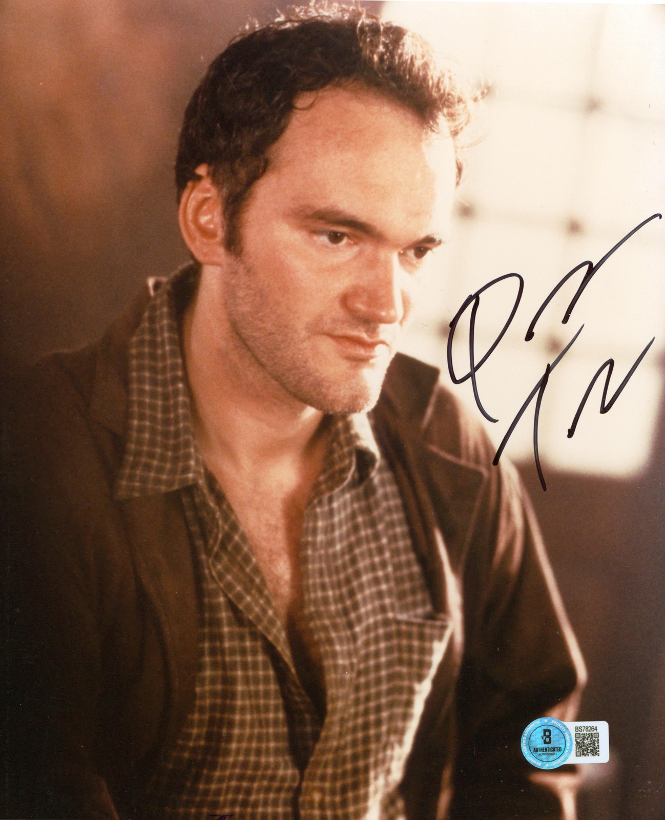 Quentin Tarantino Desperado Authentic Signed 8×10 Photo Autographed BAS #BS78264