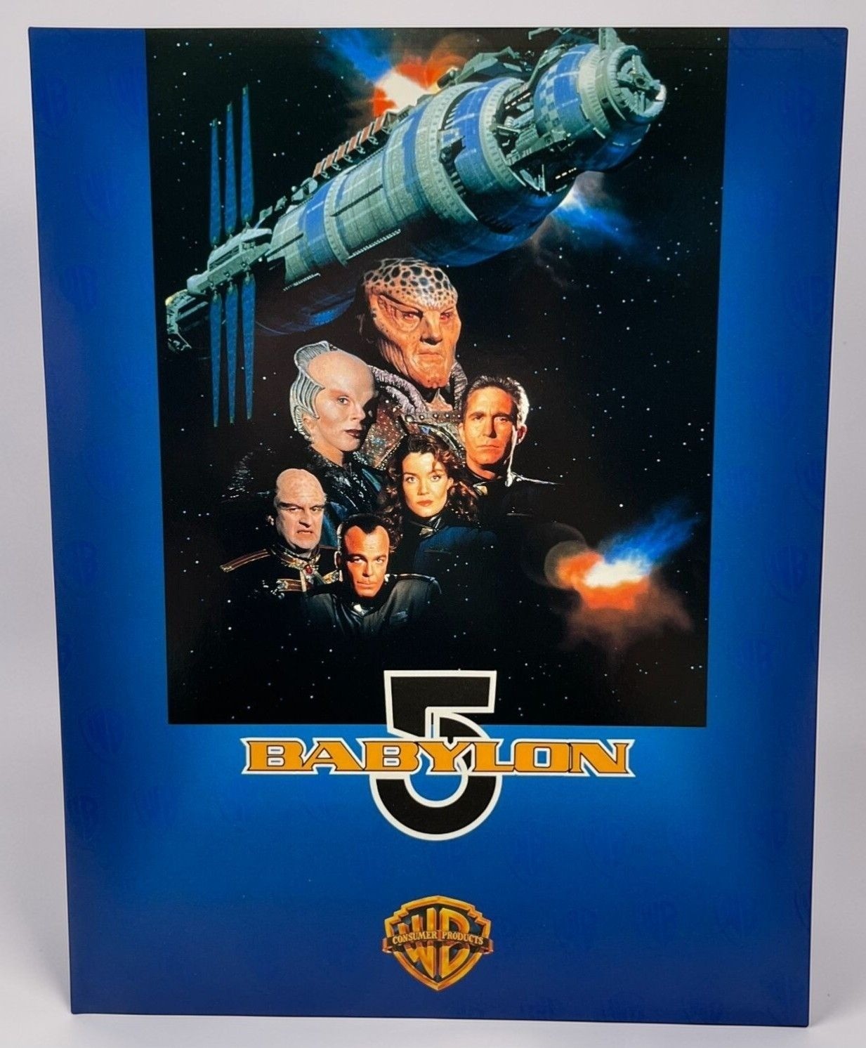 Babylon 5 Television Series Promo Advertising Sheet Warner Bros 1994 Sci Fi