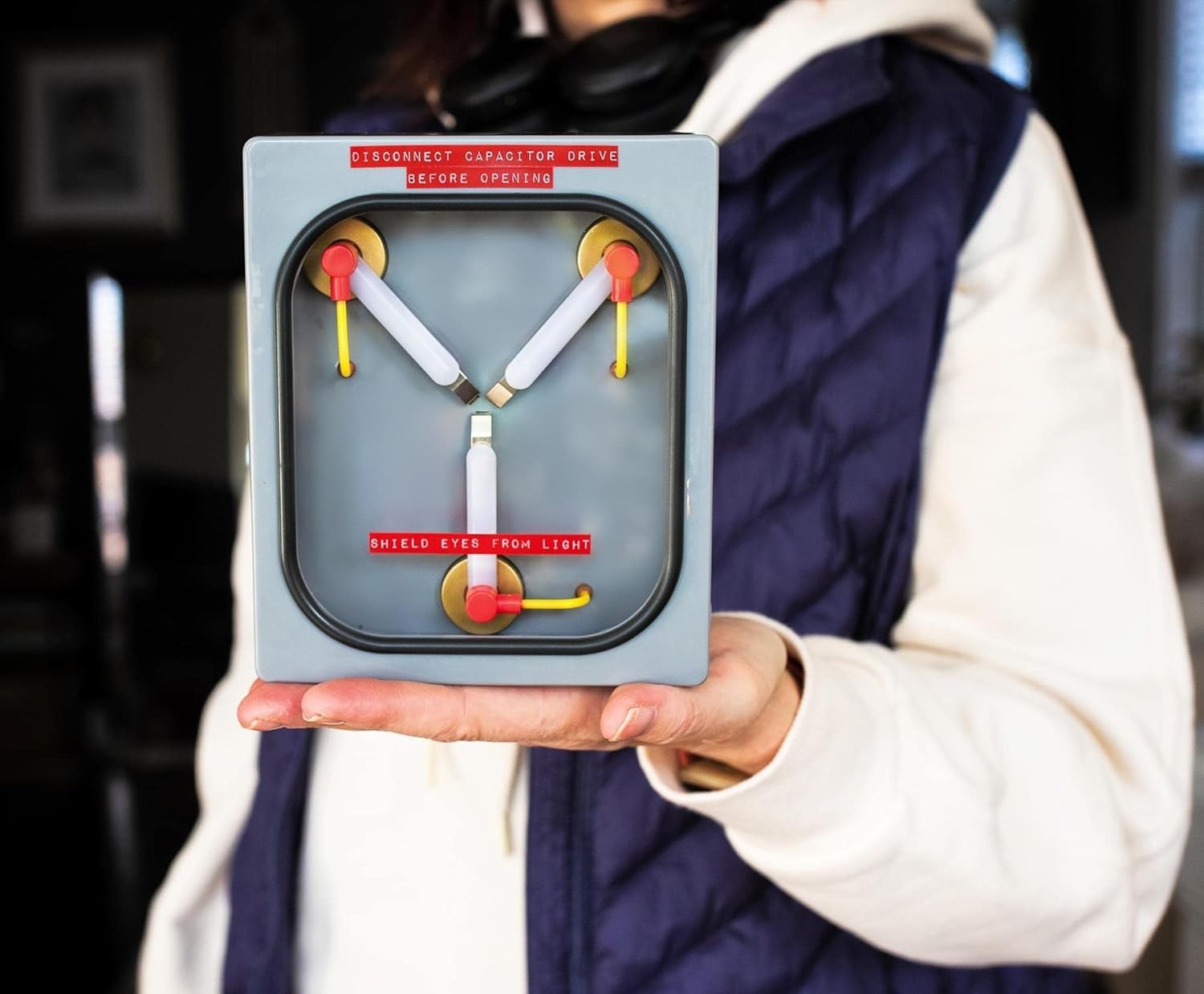 Back to the Future Flux Capacitor Replica 6-Inch USB Mood Light | Nightstand Tab