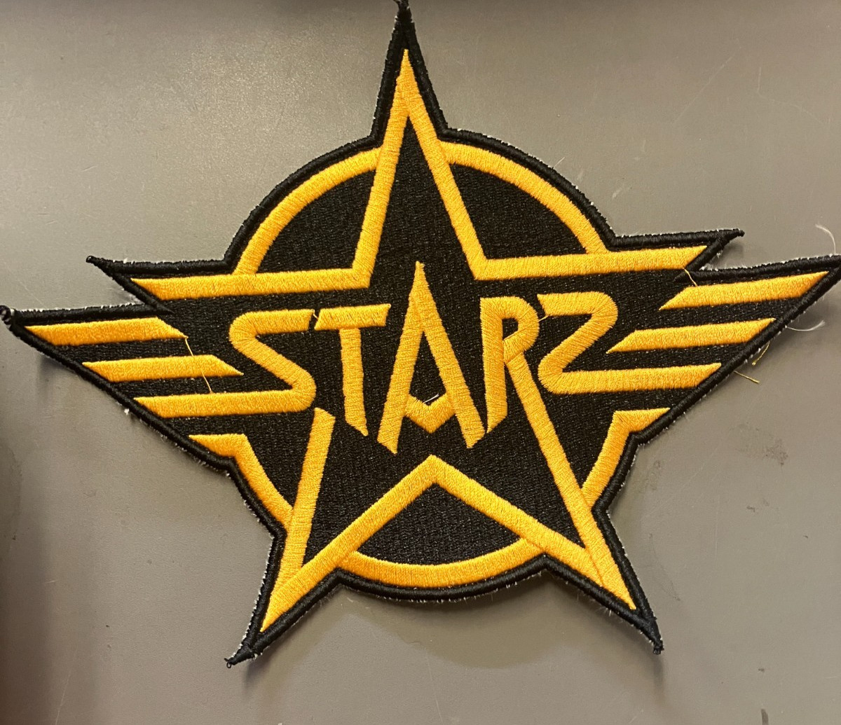 STARZ Patch – embroidered – 7 inches high – 9 inches wide !