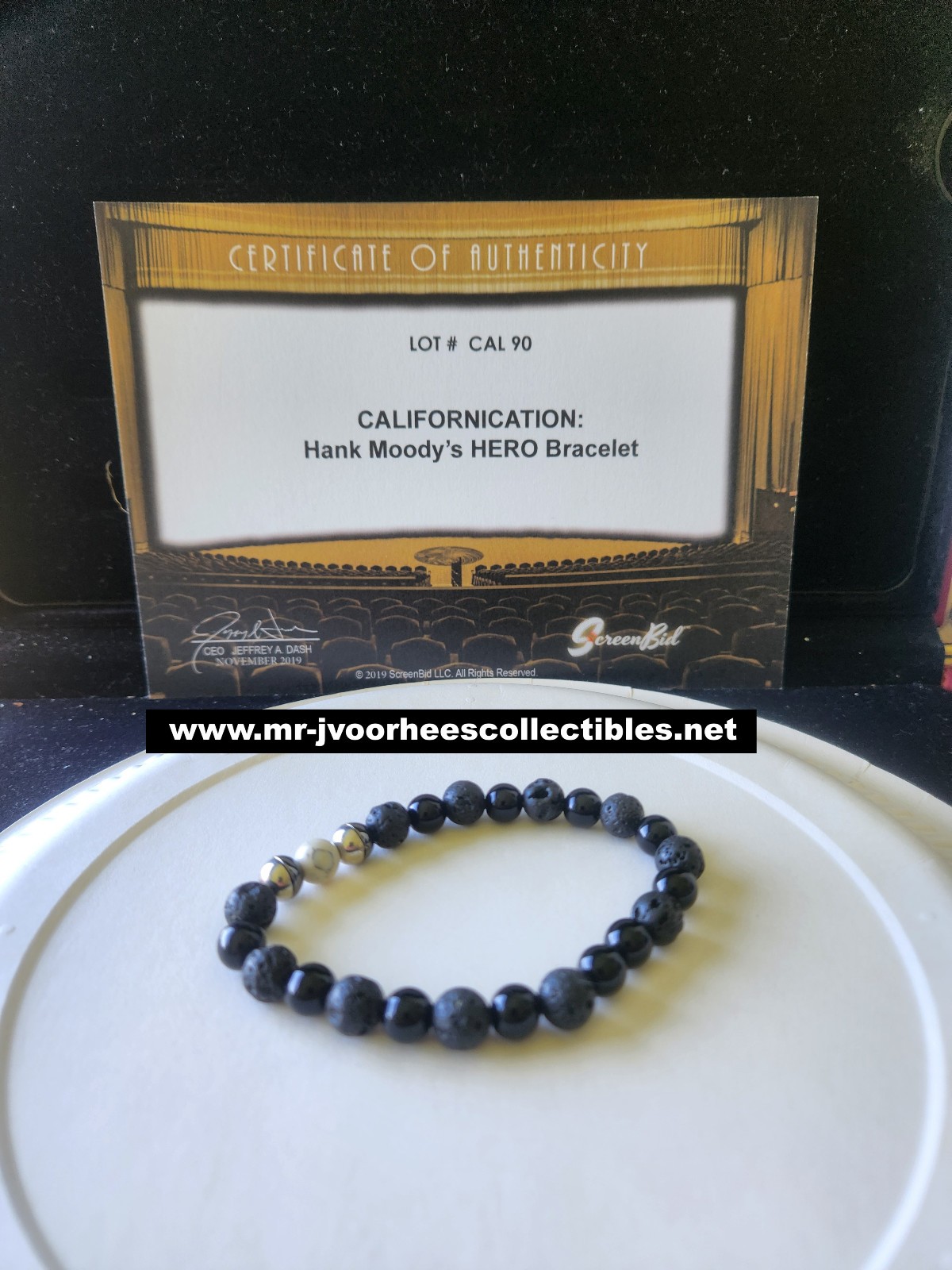 Californication 2007-2014 Original Production Used David Duchovny Bracelet Prop