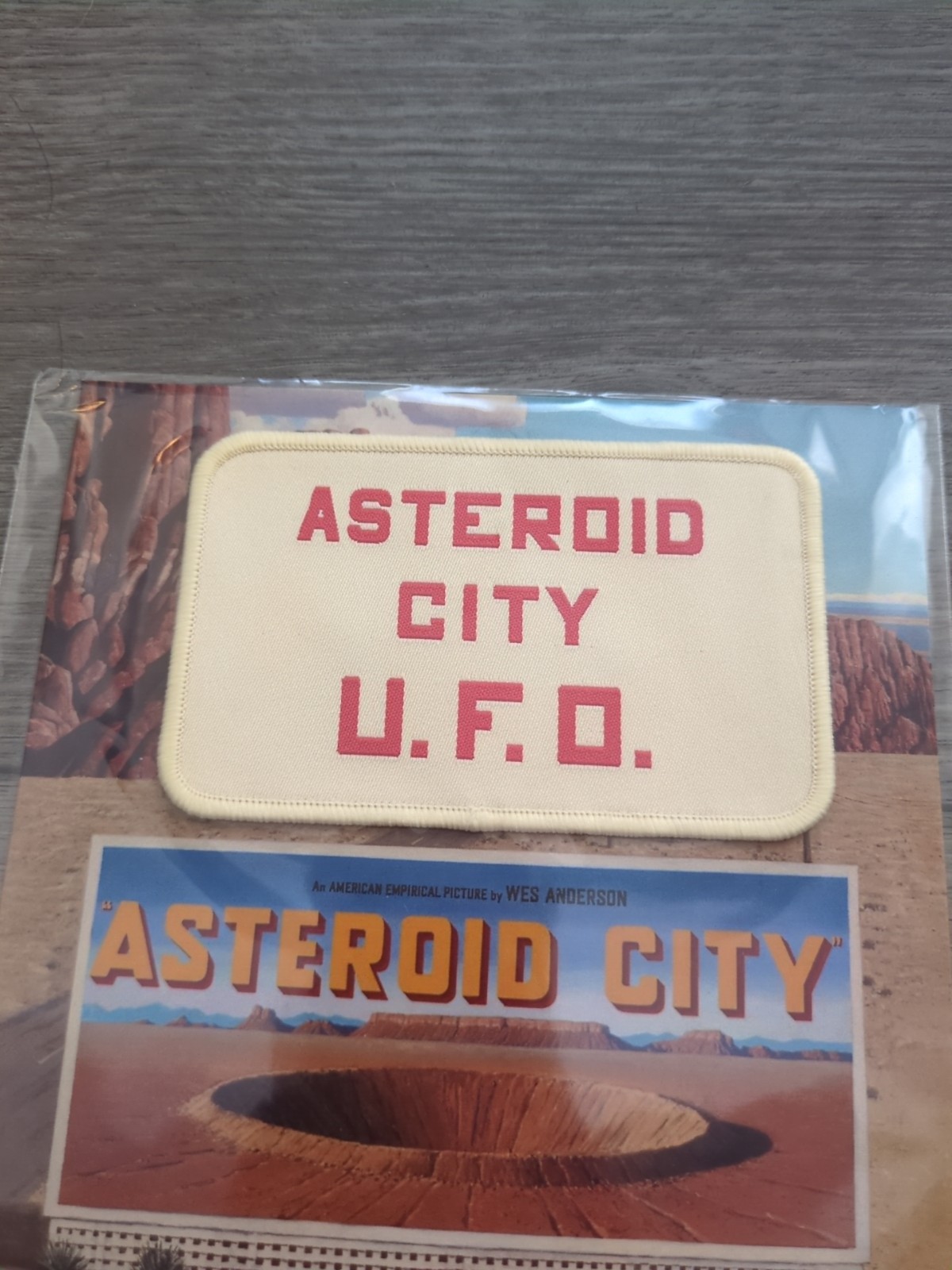 Asteroid City UFO Patch – Alamo Drafthouse Exclusive – Brand New
