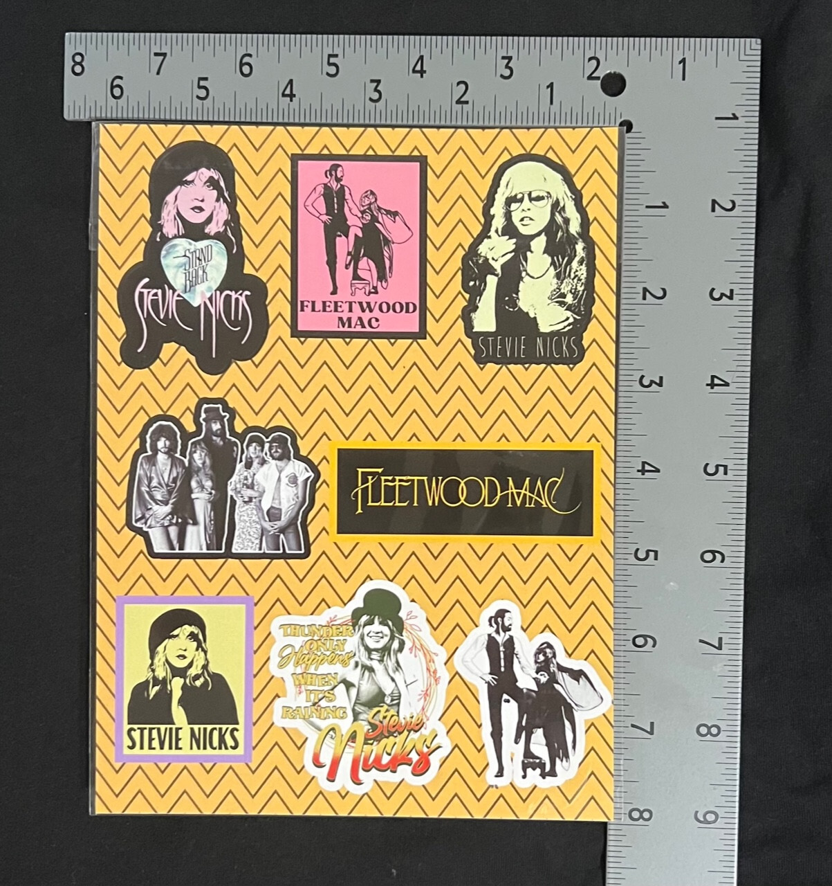Fleewood Mac Sticker – Rumours Dreams Stevie Nicks – Sticker Sheet Pack