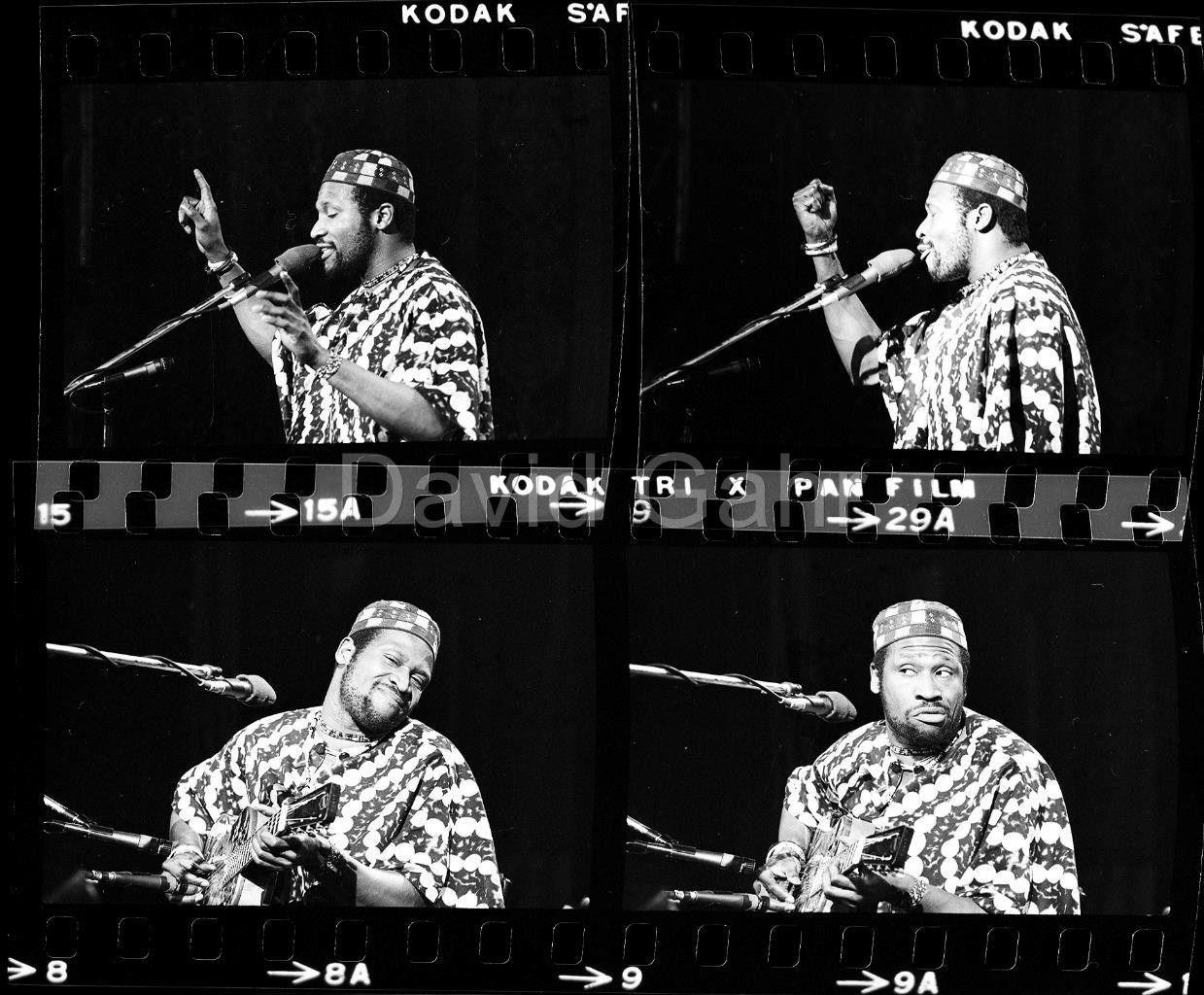’73 Taj Mahal Blues ABC TV in Concert Old Original Gahr 35mm 4 Negative Lot B388