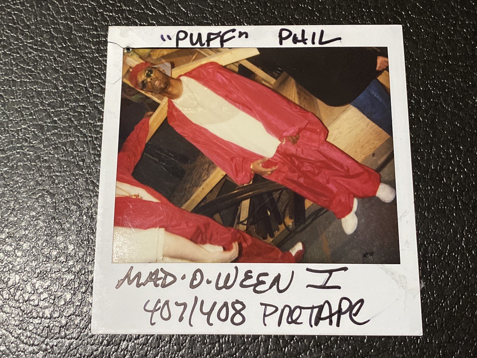 MADtv Continuity Polaroid Wardrobe Photo Phil LaMarr as Puff Daddy 1998 P Diddy