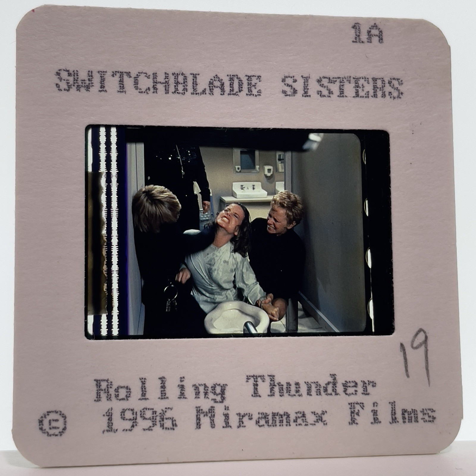35mm Slide Switchblade Sisters 70s Movie Vintage Publicity Promotion #4