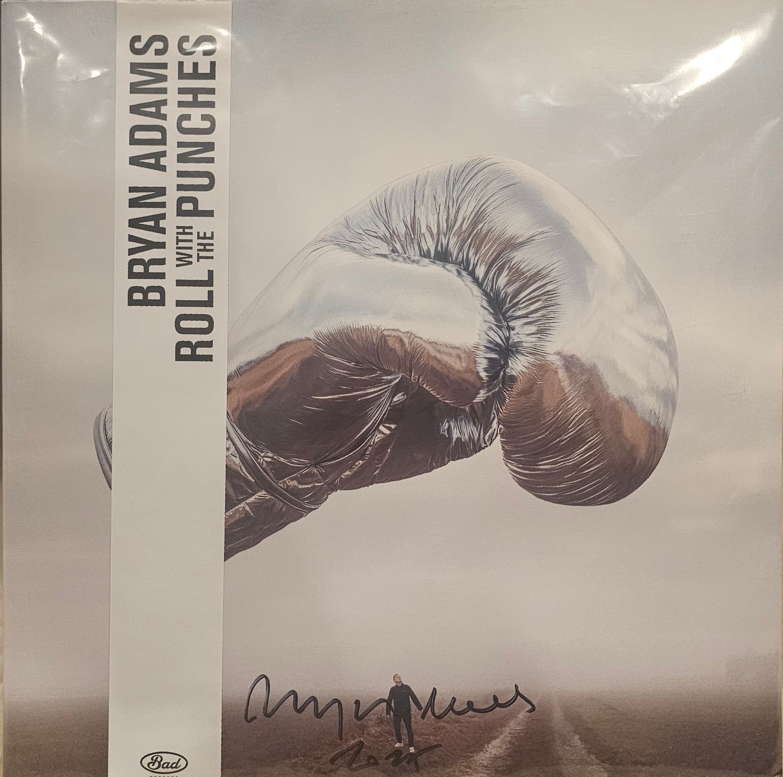 Bryan Adams SIGNED AUTOGRAPH Roll With The Punches Vinyl Record!