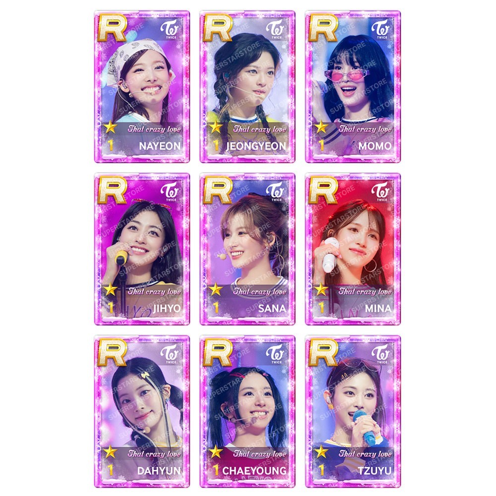 [PreSale] TWICE SUPERSTAR JYP nation BEST 1 STAR+ING WINTER Package Photocard