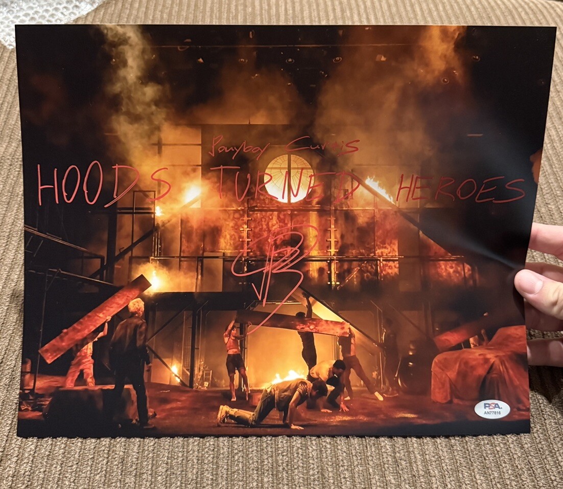 Brody Grant Signed 11×14 Photo Outsiders Ponyboy Stay Gold Autograph PSA