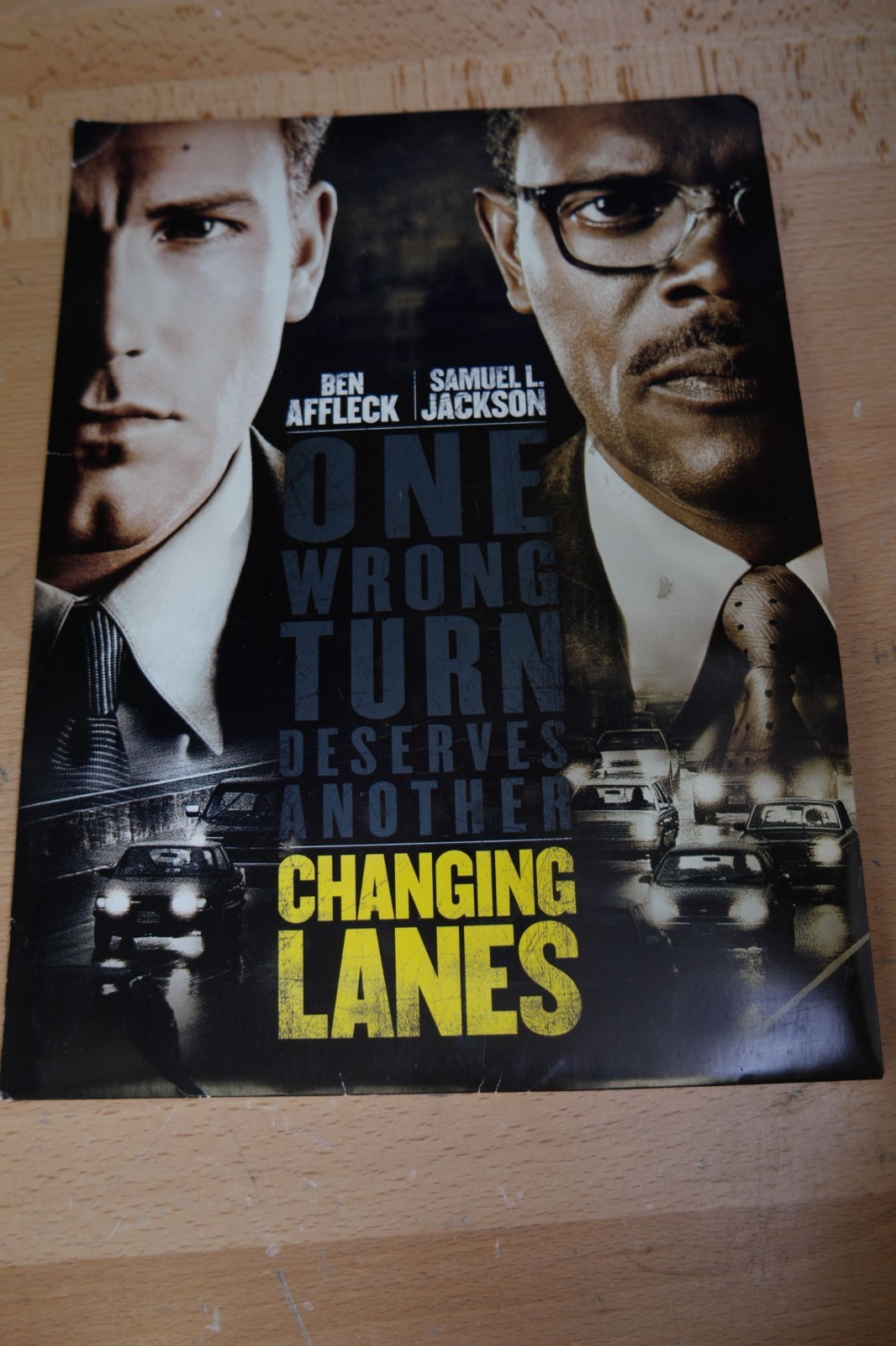 Changing Lanes 2002 Original VERY RARE Complete Movie PRESS KIT