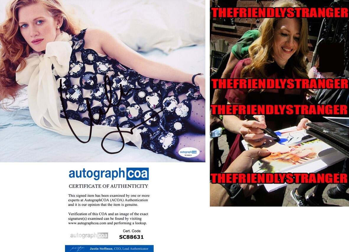 Mireille Enos signed Autographed 8×10 Photo PROOF c SEXY The Killing ACOA COA