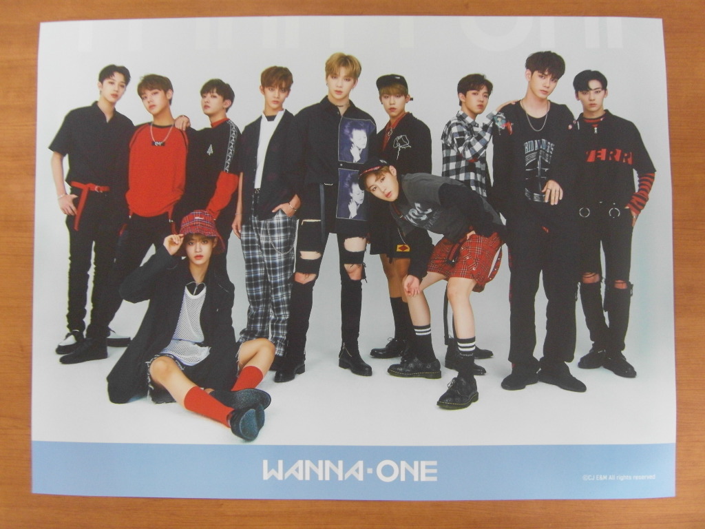WANNA ONE – 1×1=1 To Be One (Sky Ver.) [OFFICIAL] POSTER K-POP