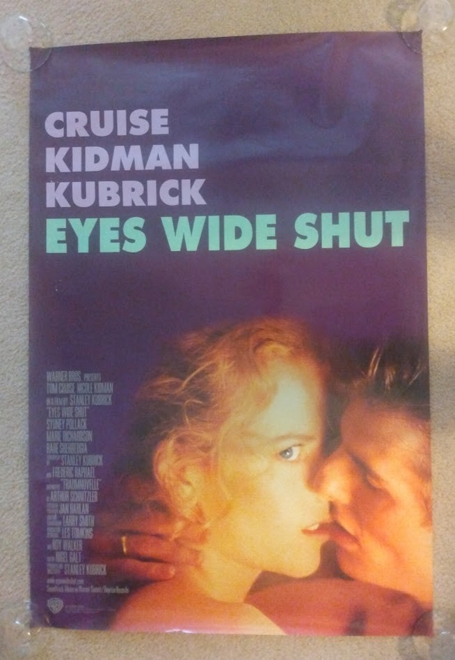 Eyes Wide Shut 27″ x 40″ Movie Poster Tom Cruise Nicole Kidman 1999 Warner Bros.