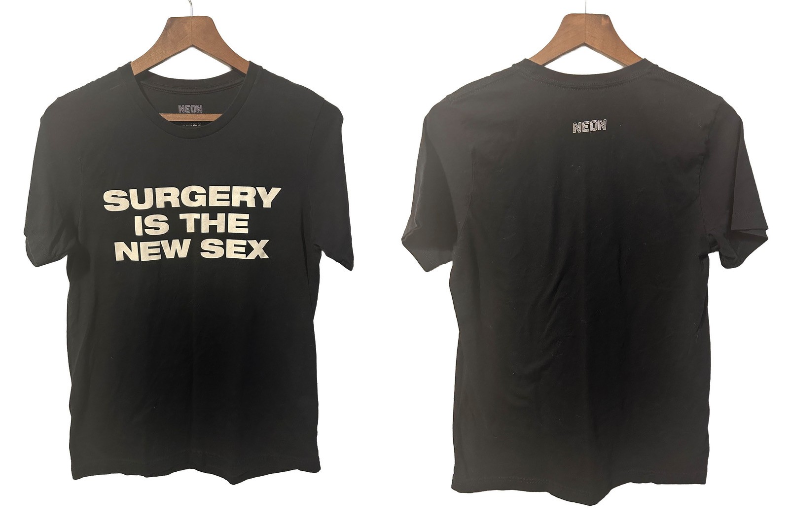 CRIMES of THE FUTURE x NEON Promotional T-Shirt Sz-M David Cronenberg HORROR