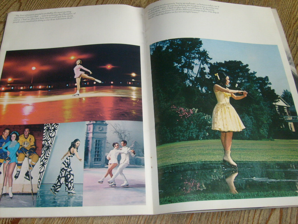 Peggy Fleming Program Figure Skating Olympic Gold Medalist