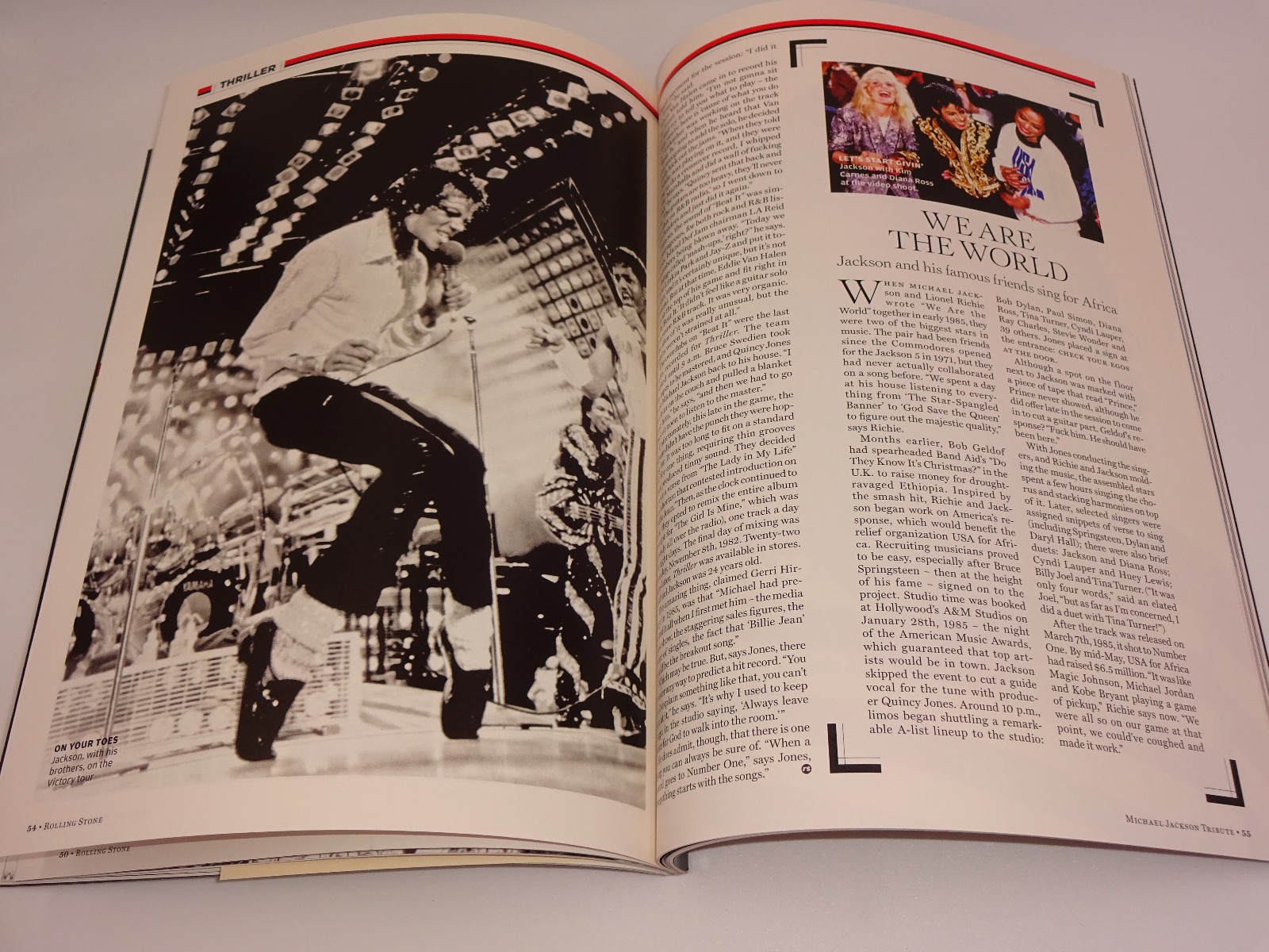 2 Magazines Rolling Stone Michael Jackson Special Commemorative Issue 2009