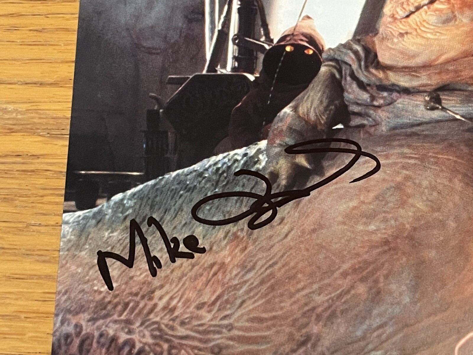 Tim Rose, Michael Carter, Mike Edmonds Signed Star Wars 8×10 Celebration 2 Photo