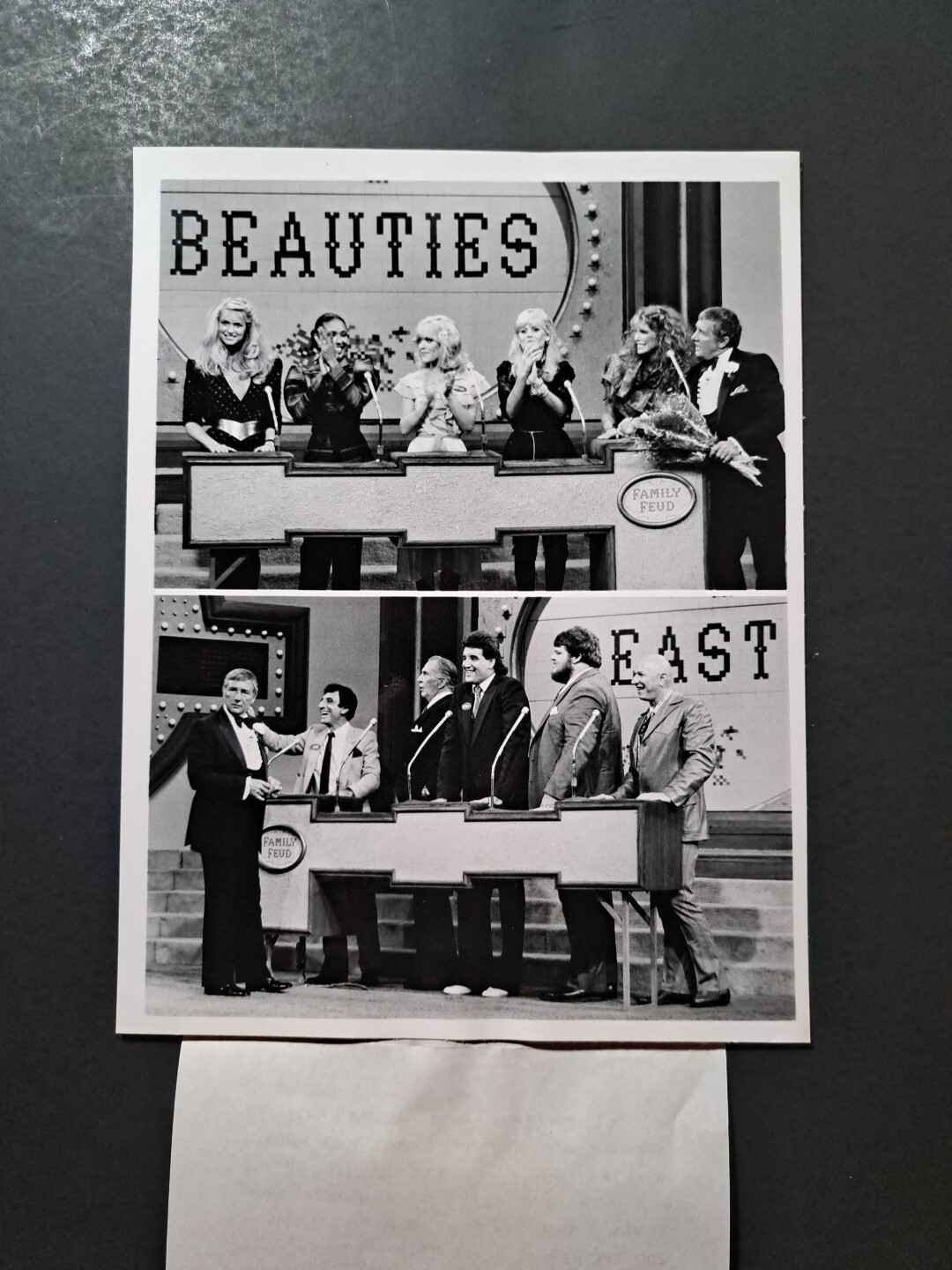 Original Press Photo 1981 All-Star Family Feud Special Richard Dawson ABC TV