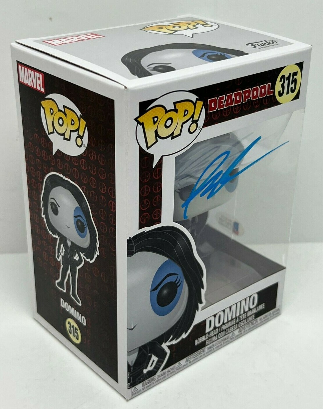 Rob Liefeld Signed Funko Pop #315 *Creator Of Domino BAS J90749