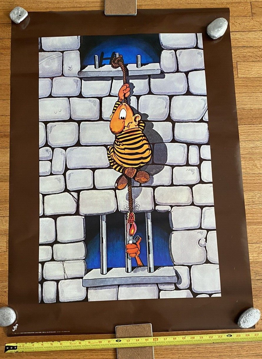 1980’s John Faber Production 919 do It Yourself Poster Original 27″X39″ Vint. #7