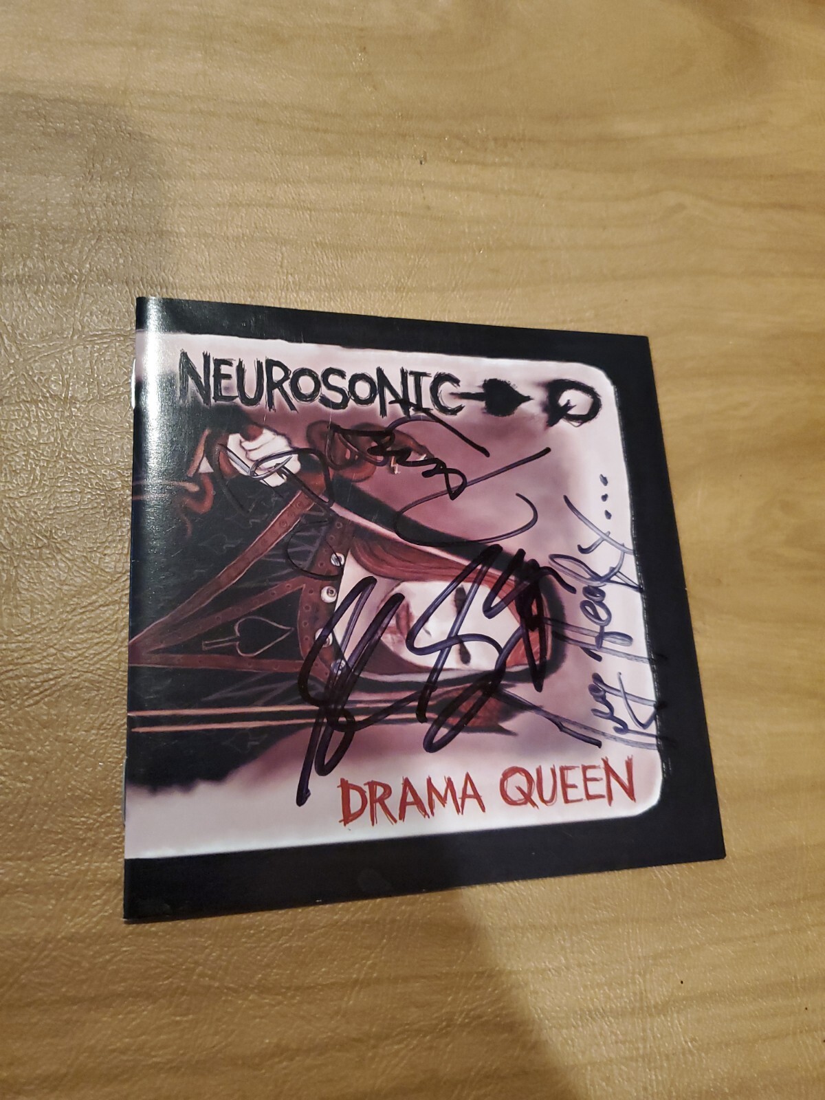 Autographed Album Jacket(NEUROSONIC)