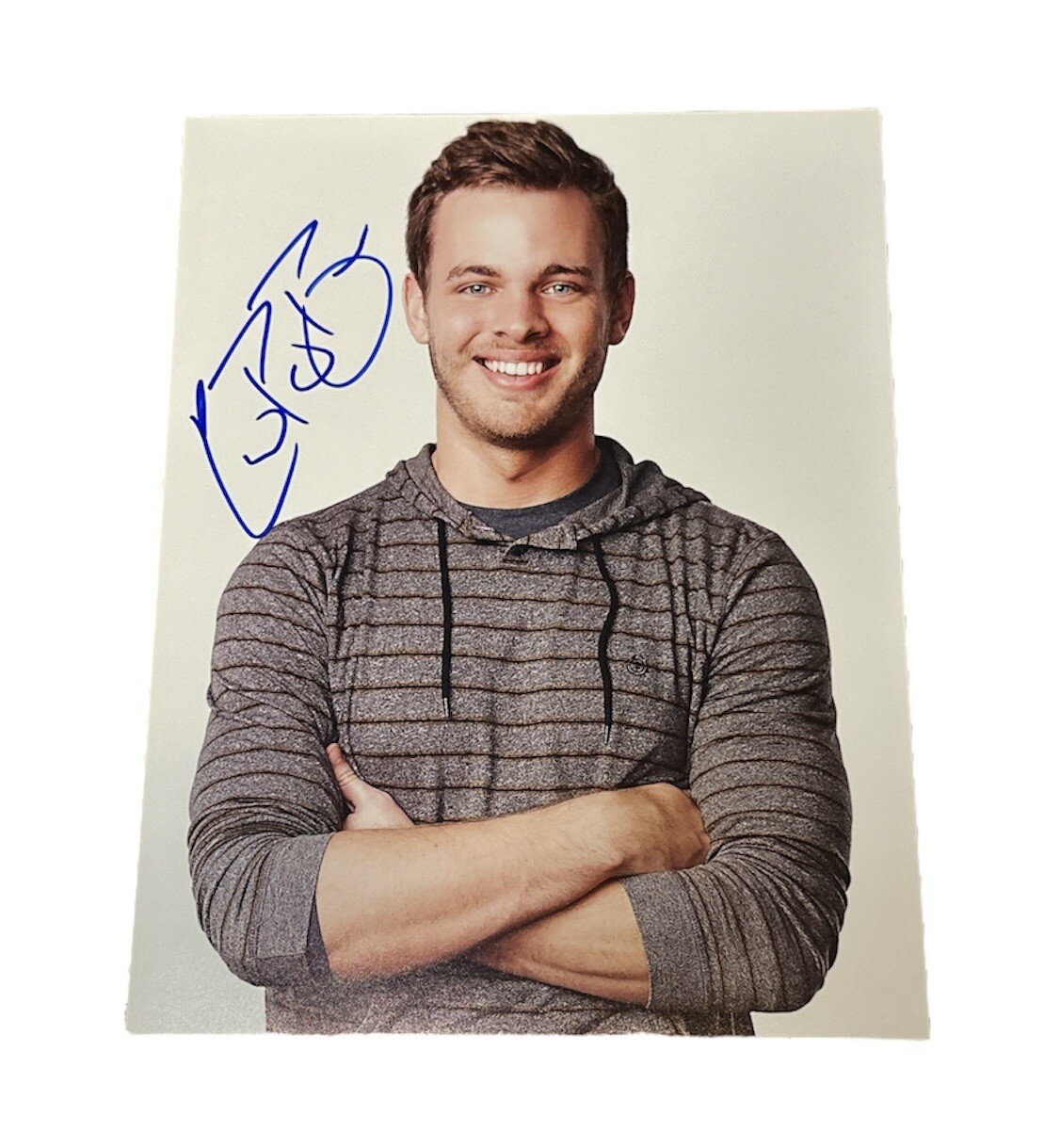 Clark Beckham Signed 8.5×11 Photo! Runner Up on Season 14 American Idol!