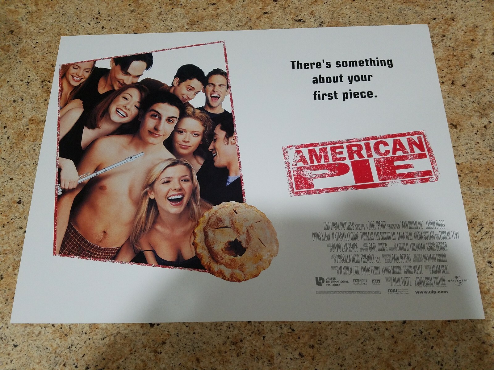 American Pie movie poster – Jason Biggs, Mena Suvari – 12 x 16 inches