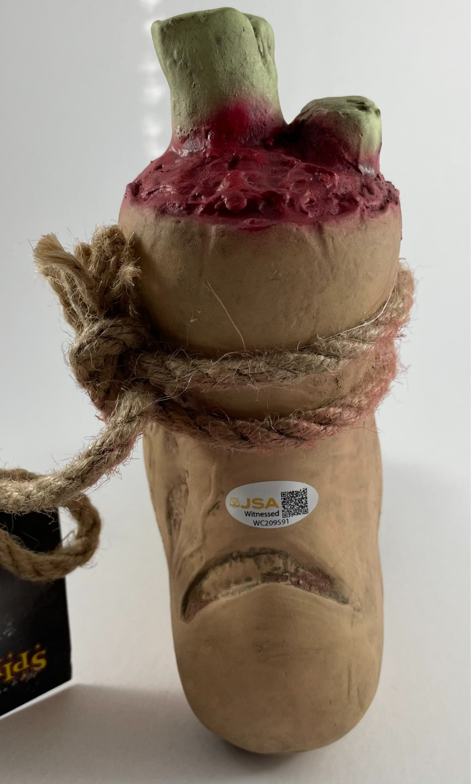 Tobin Bell Signed SAW Severed Foot Prop Authentic Autograph Jigsaw JSA COA