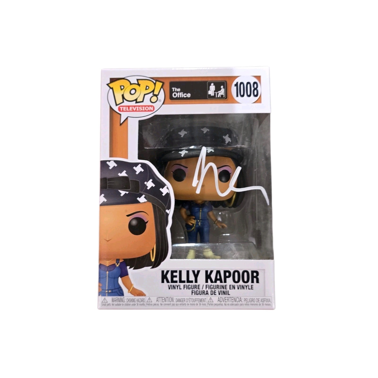 Mindy Kaling Signed Kelly Kapoor Funko 1008 The Office SWAU Authenticated RARE