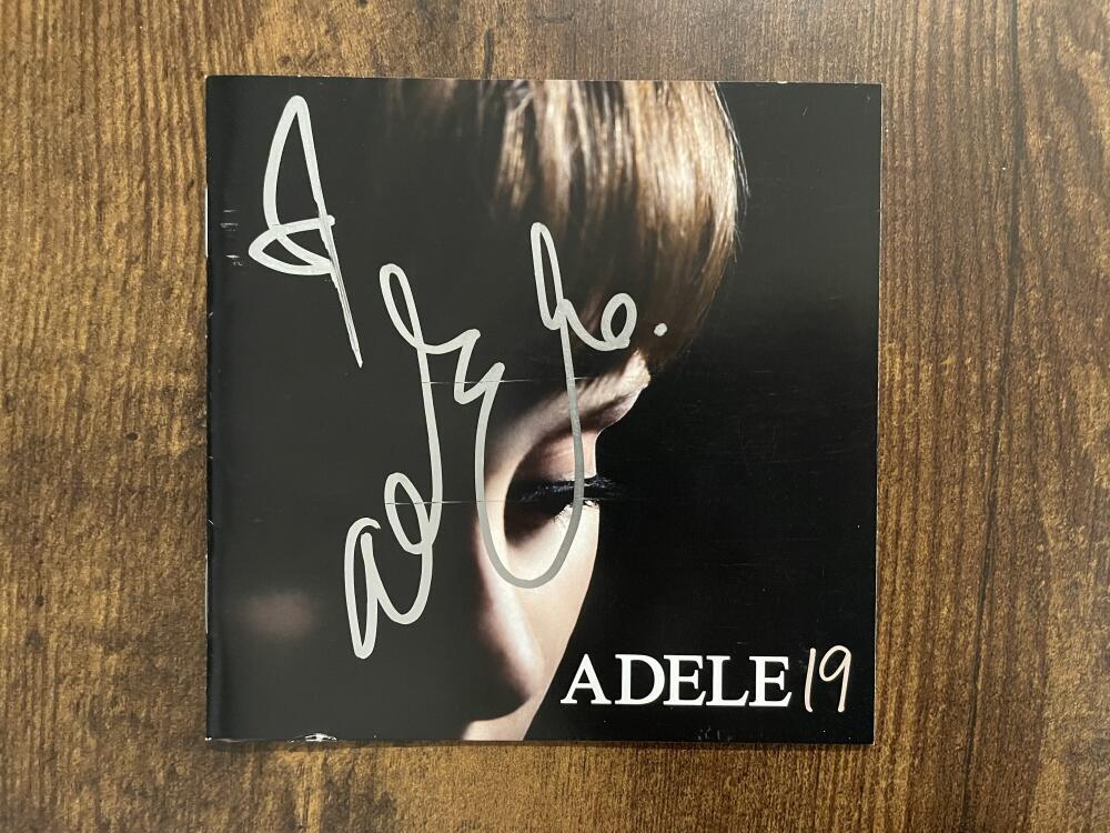 Adele Adkins Signed Autograph 19 Framed CD Display – Ready to Hang! w/ JSA COA