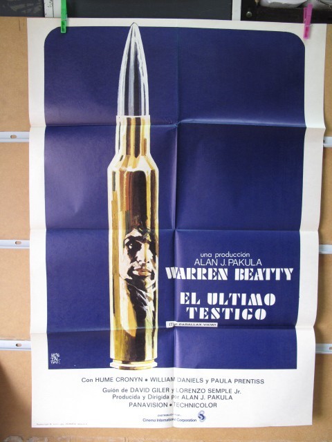 386 EL ULTIMO TESTIGO Alan J. Pakula con Warren Beatty, Paula Prentiss, William