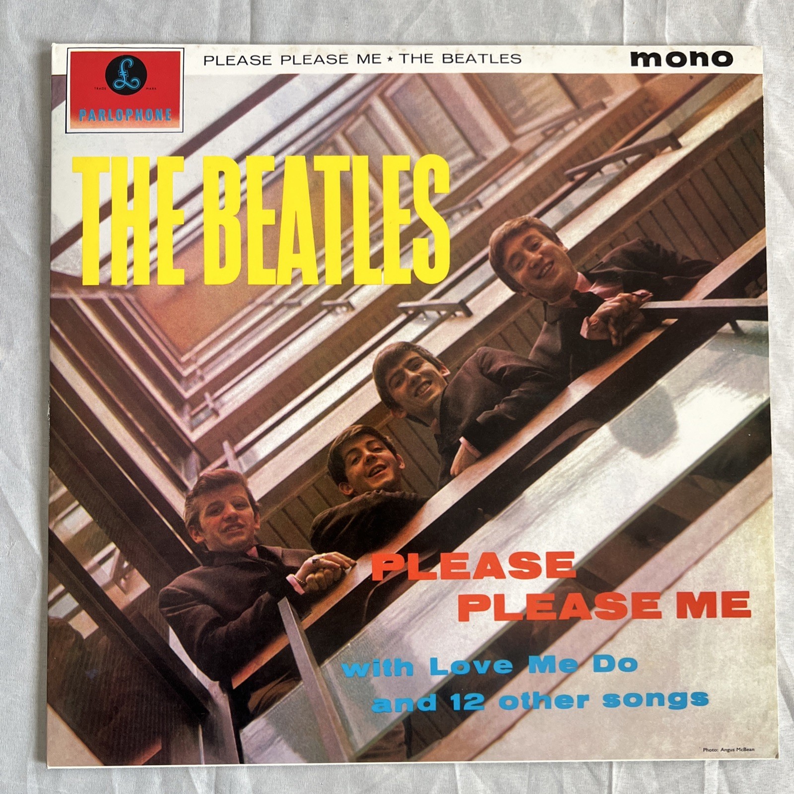 The Beatles 1963 Please Please Me Parlophone PMC 1202 Mono Recording Excellent C