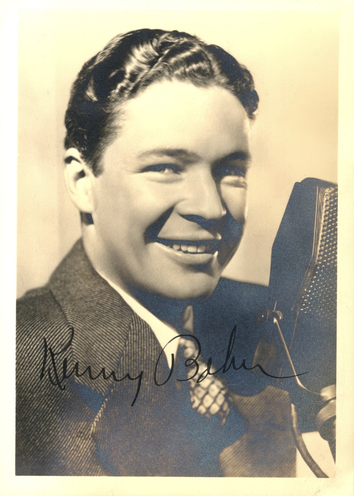 Vintage Kenny Baker Signed Photo