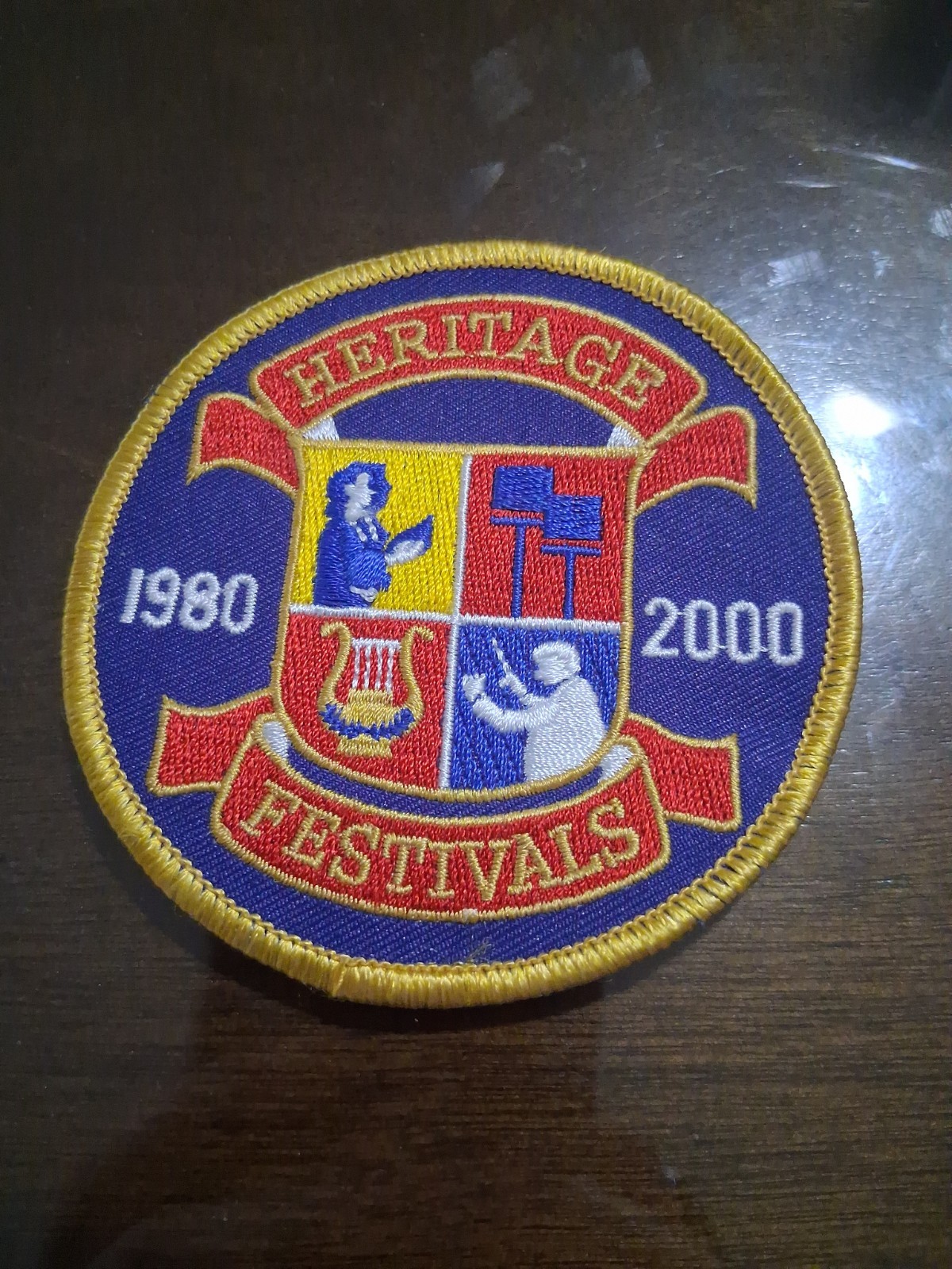 VTG Heritage Festivals Music Patch 1980-2000 Anniversary Band Choir Orchestra