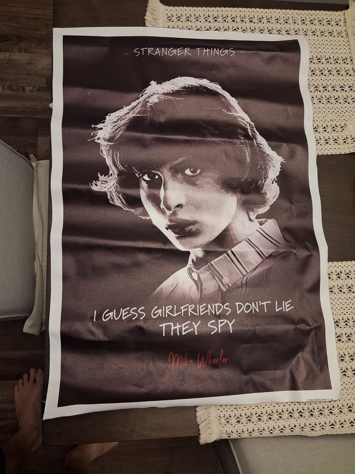 stranger things mike wheeler poster 21 x 30 inches Finn Wolfhard