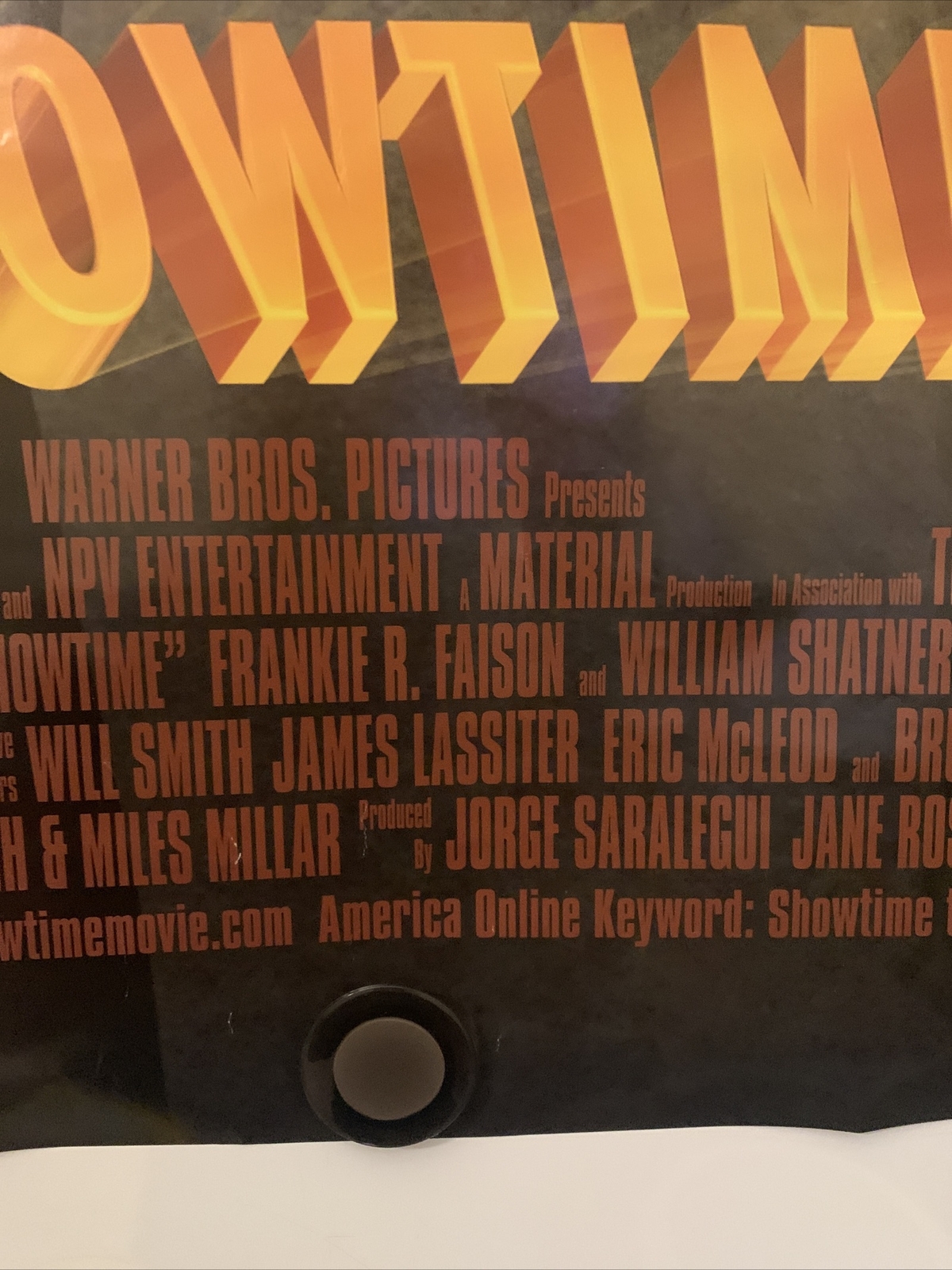 SHOWTIME Original One Sheet Movie Poster – 2002 – EDDIE MURPHY