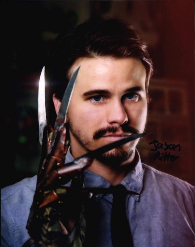 Jason Ritter authentic signed celebrity 8×10 photo W/Cert Autographed A0006