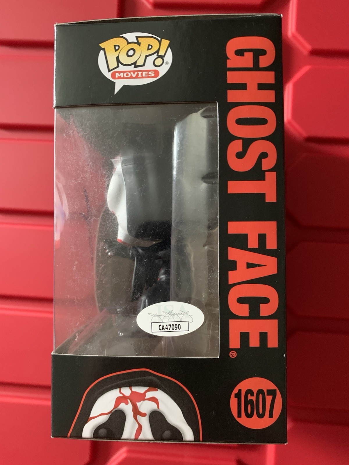 Patrick Dempsey Signed Bloody Ghostface Funko POP – JSA Certified