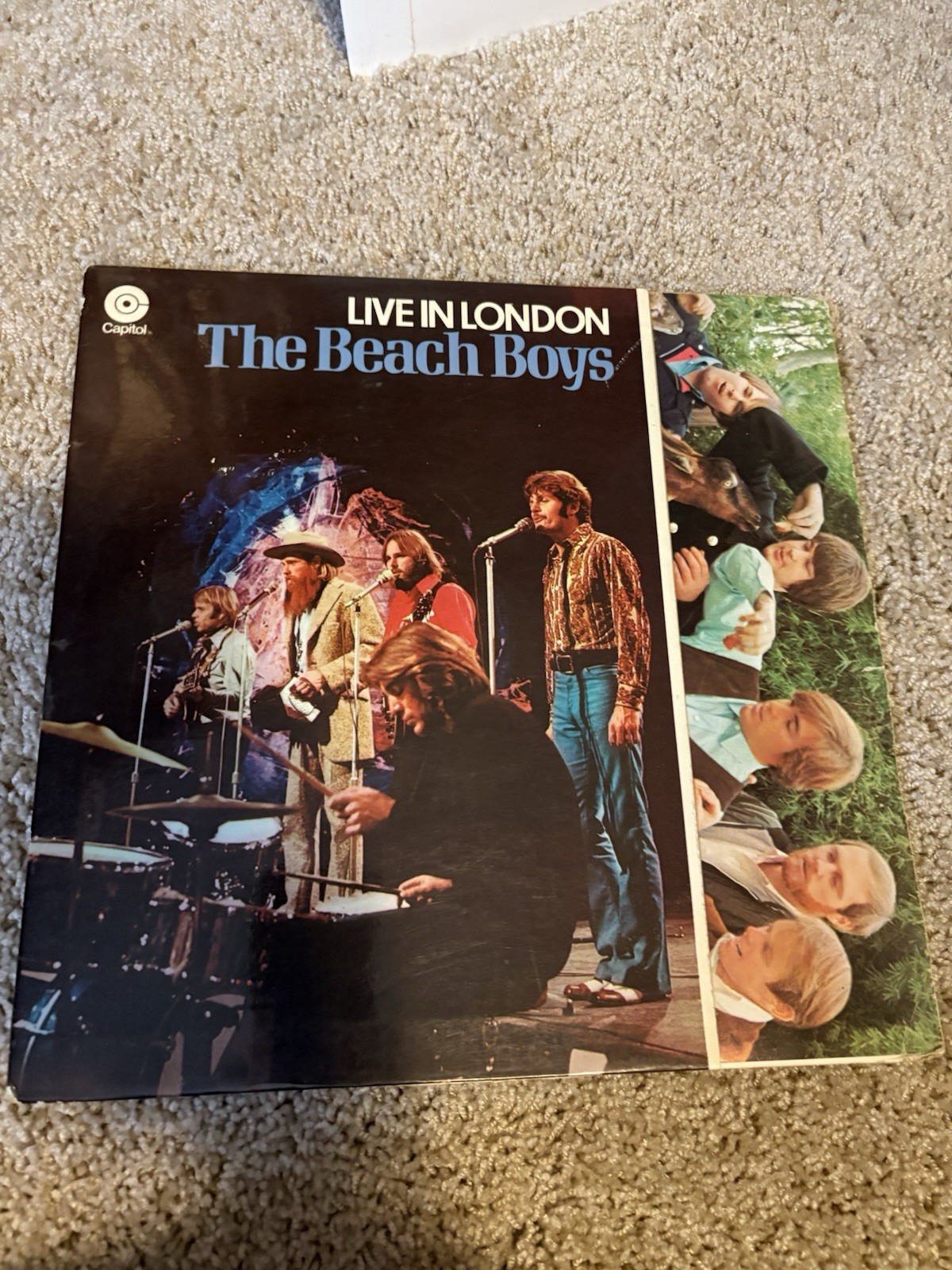Beach Boys Record Signed By Brian Wilson And Mike Love.