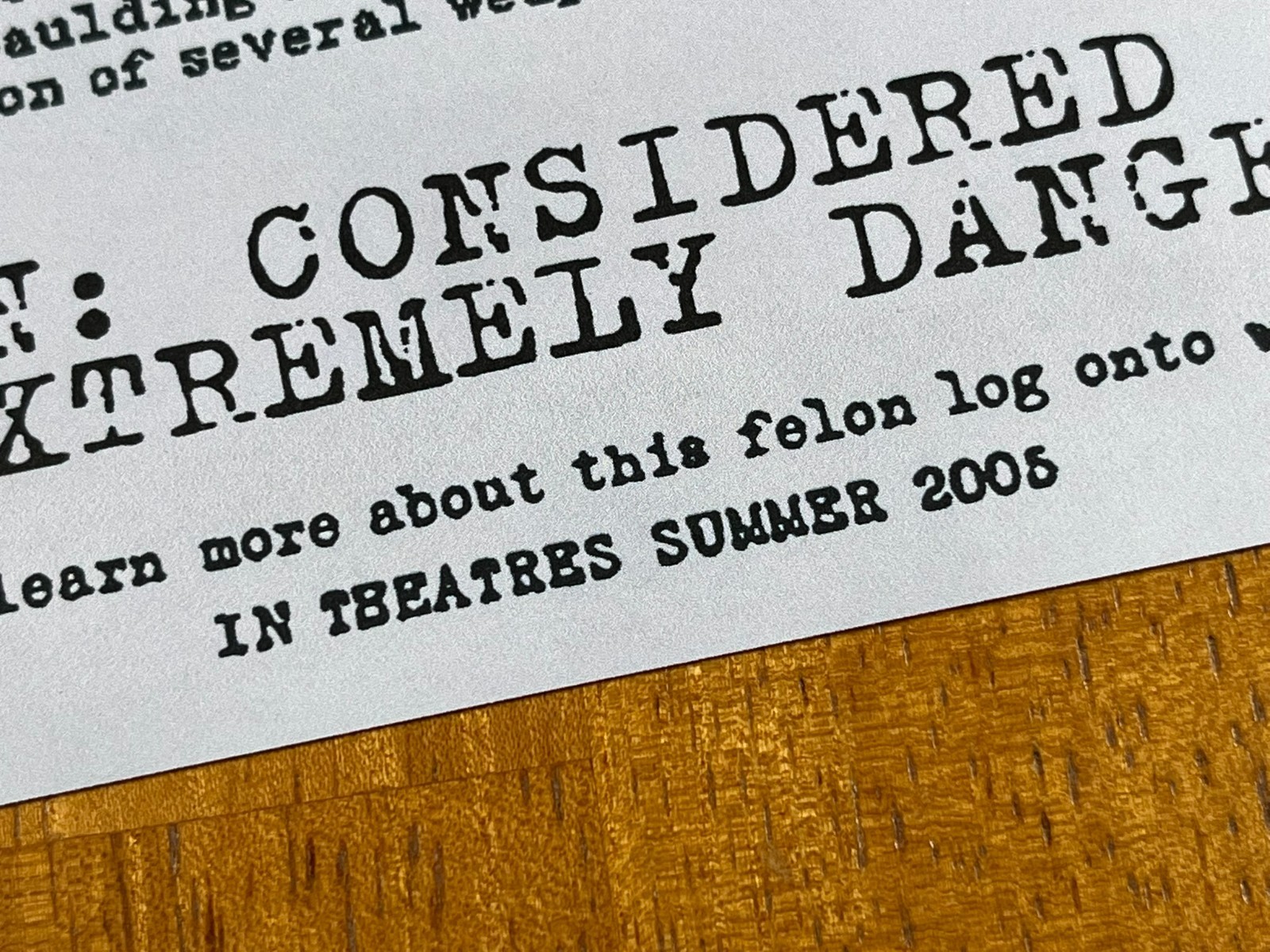 The Devil’s Rejects Firefly Wanted Posters- 8.5 x 11- Devil’s Rejects Movie