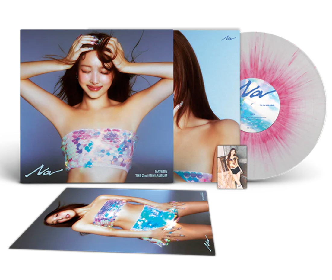 Nayeon NA Twice Shop Exclusive Pink Haze 2nd Mini Vinyl LP (POSTER + PHOTOCARD)