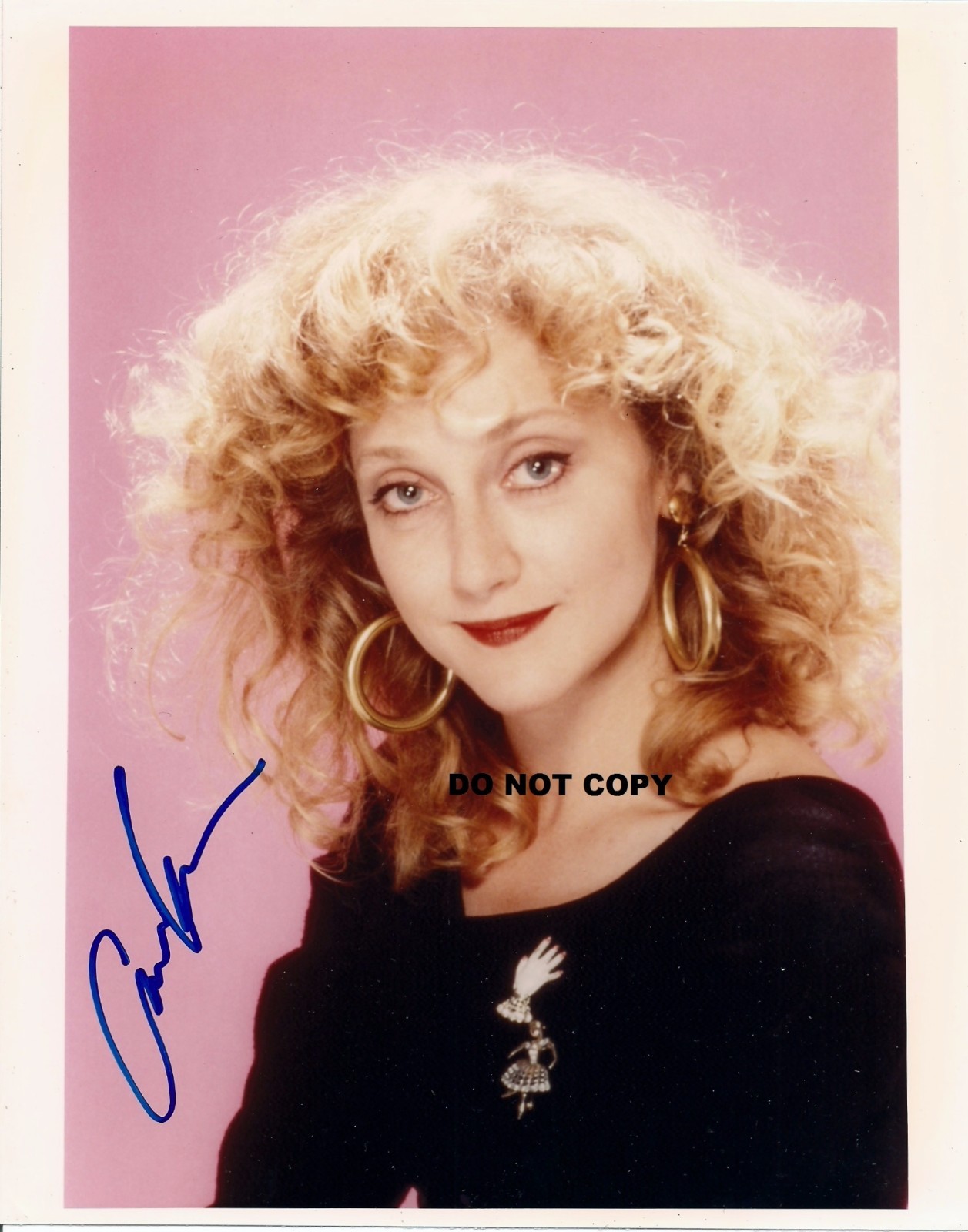 CAROL KANE 8X10 AUTHENTIC IN PERSON SIGNED AUTOGRAPH REPRINT PHOTO RP