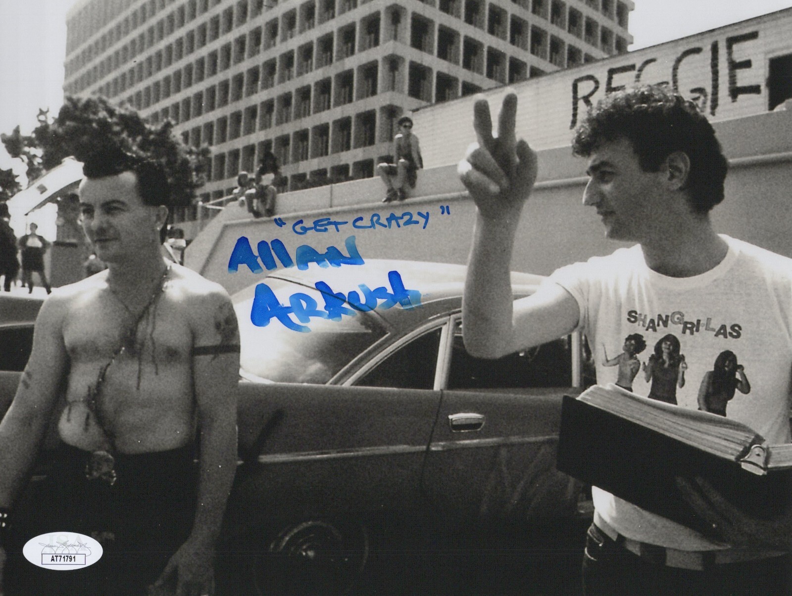 ALLAN ARKUSH Signed ROCK ROLL HIGH SCHOOL 8×10 Photo DIRECTOR Autograph JSA COA
