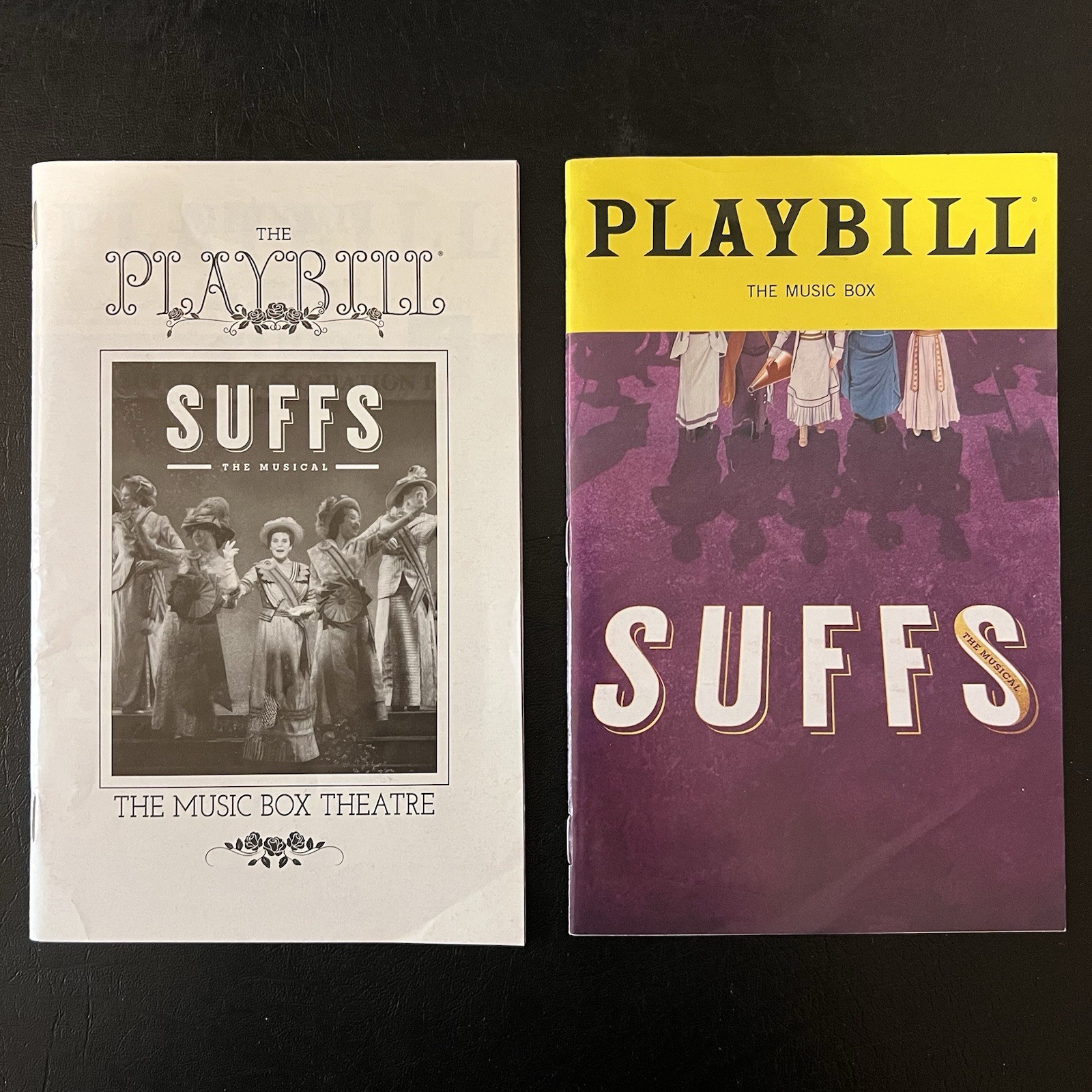 Suffs Broadway Playbill Lot 140th Anniversary Cover Tony Winner Flyers